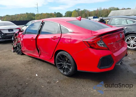 2018 Honda Civic Si from USA, damaged, VIN 2HGFC1E5XJH707195